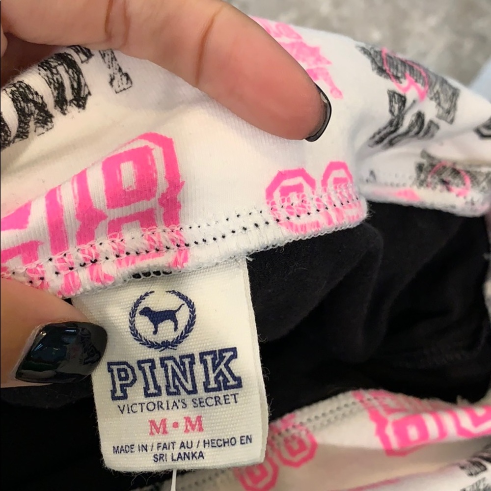 PINK yoga wide bottomed pants - Picture 6 of 6